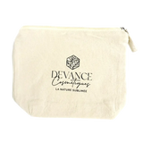 Trousse Cosmétique en Coton Bio – Rangement Soins Cheveux